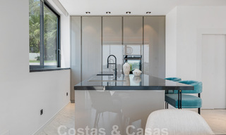 New, modernist designer villa for sale with stunning sea views in five-star golf resort in Marbella - Benahavis 55867 