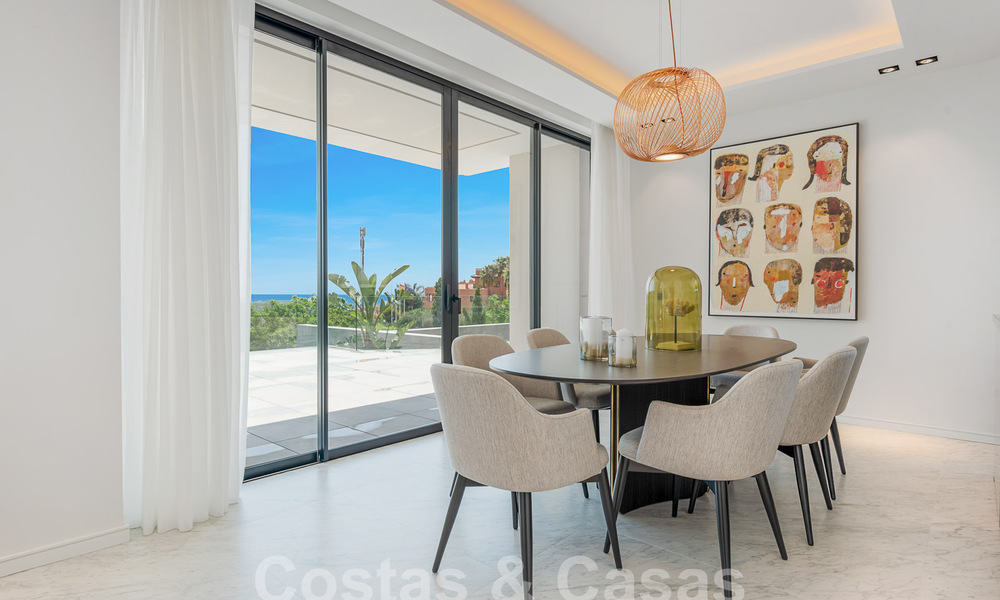 New, modernist designer villa for sale with stunning sea views in five-star golf resort in Marbella - Benahavis 55869