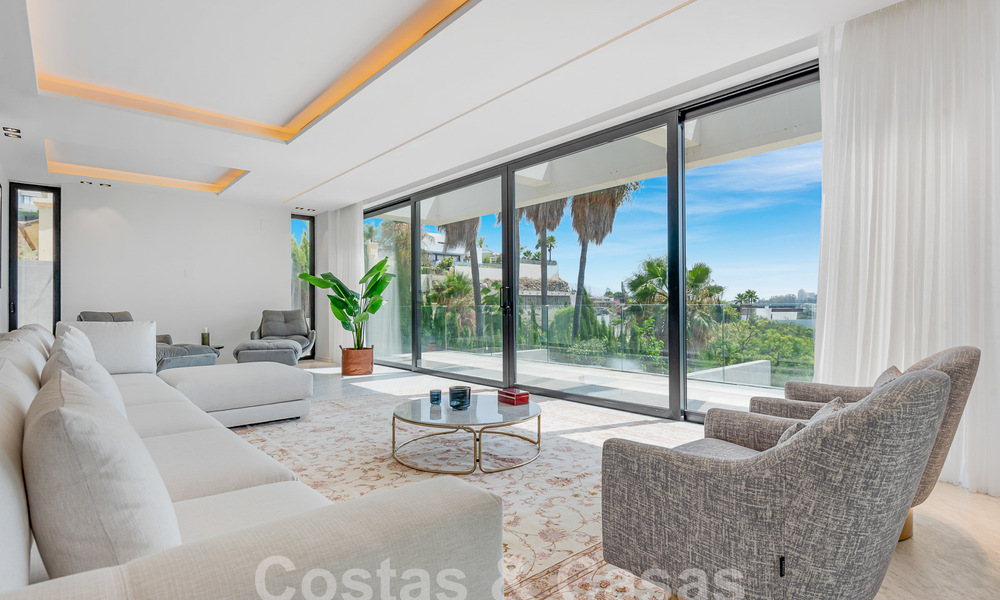 New, modernist designer villa for sale with stunning sea views in five-star golf resort in Marbella - Benahavis 55870