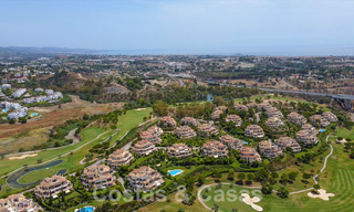 Luxurious duplex penthouse for sale in gated complex adjacent to golf course in Marbella - Benahavis 55995 