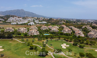 Luxurious duplex penthouse for sale in gated complex adjacent to golf course in Marbella - Benahavis 55998 