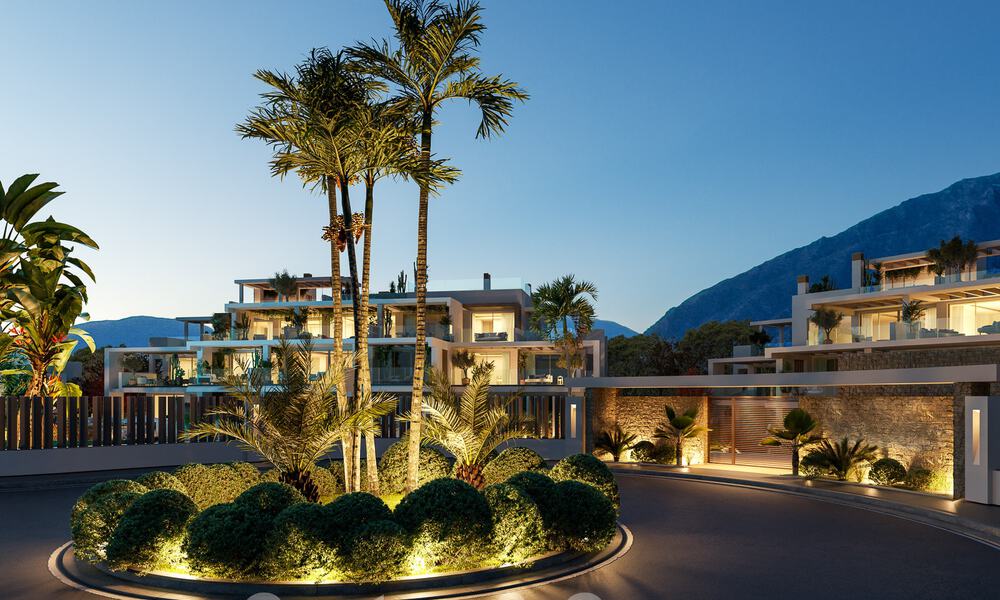 Luxurious apartments for sale in an exclusive, sustainable complex on Marbella's Golden Mile 55961
