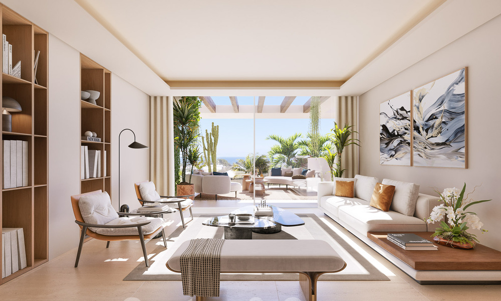 Luxurious apartments for sale in an exclusive, sustainable complex on Marbella's Golden Mile 55965