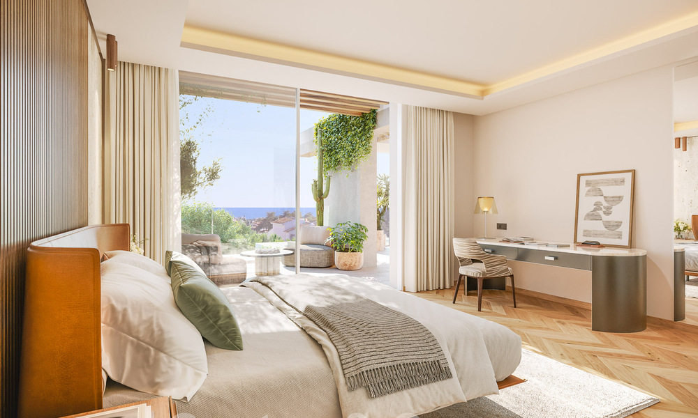 Luxurious apartments for sale in an exclusive, sustainable complex on Marbella's Golden Mile 55967