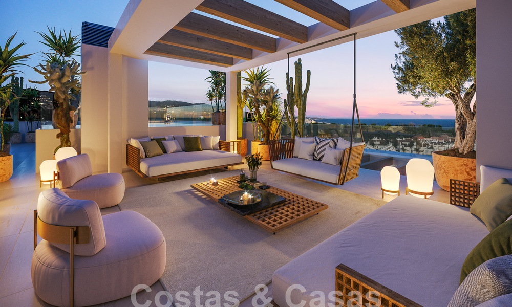Luxurious apartments for sale in an exclusive, sustainable complex on Marbella's Golden Mile 55975