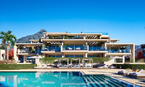 New to the market! Luxurious apartments for sale in an exclusive, sustainable complex on Marbella's Golden Mile 55976
