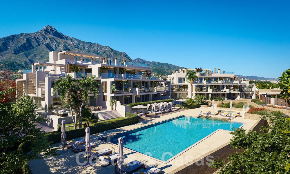 New to the market! Luxurious apartments for sale in an exclusive, sustainable complex on Marbella's Golden Mile 55977