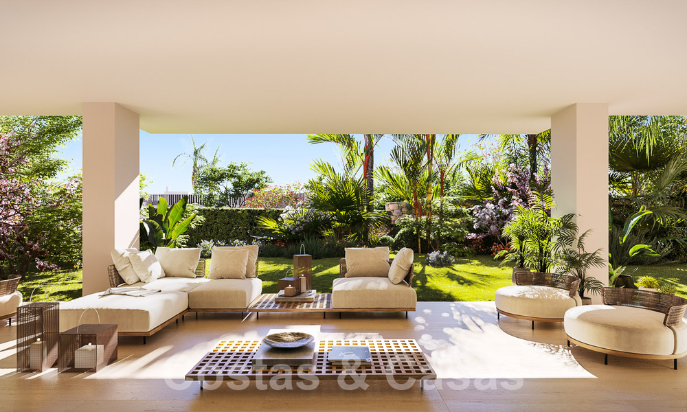 Luxurious apartments for sale in an exclusive, sustainable complex on Marbella's Golden Mile 55979