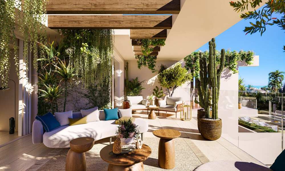 Luxurious apartments for sale in an exclusive, sustainable complex on Marbella's Golden Mile 55981