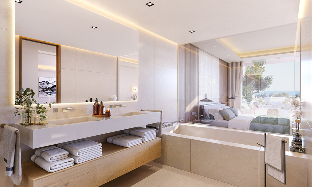 Luxurious apartments for sale in an exclusive, sustainable complex on Marbella's Golden Mile 55982