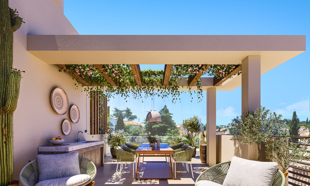 Luxurious apartments for sale in an exclusive, sustainable complex on Marbella's Golden Mile 55988