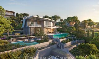 New, architectural luxury villas for sale inspired by Lamborghini in a gated resort in the hills of Marbella - Benahavis 55900 