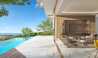 New, architectural luxury villas for sale inspired by Lamborghini in a gated resort in the hills of Marbella - Benahavis 55902 