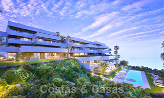 Modern, contemporary luxury new build apartments with sea views for sale, a short drive from Marbella city 55398 