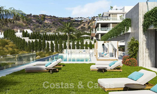 New modern apartments in a 5-star boutique resort for sale in Marbella with stunning sea views 55407 