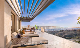 New modern apartments in a 5-star boutique resort for sale in Marbella with stunning sea views 55411 
