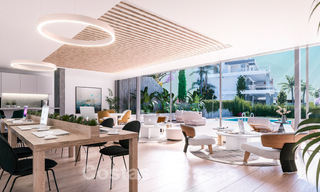 New modern apartments in a 5-star boutique resort for sale in Marbella with stunning sea views 55414 