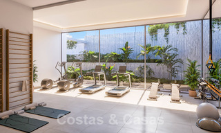 New modern apartments in a 5-star boutique resort for sale in Marbella with stunning sea views 55429 