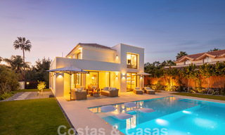 Superior renovated modern-style villa for sale in the heart of Nueva Andalucia' golf valley, Marbella 56039 