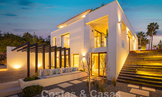 Superior renovated modern-style villa for sale in the heart of Nueva Andalucia' golf valley, Marbella 56040 