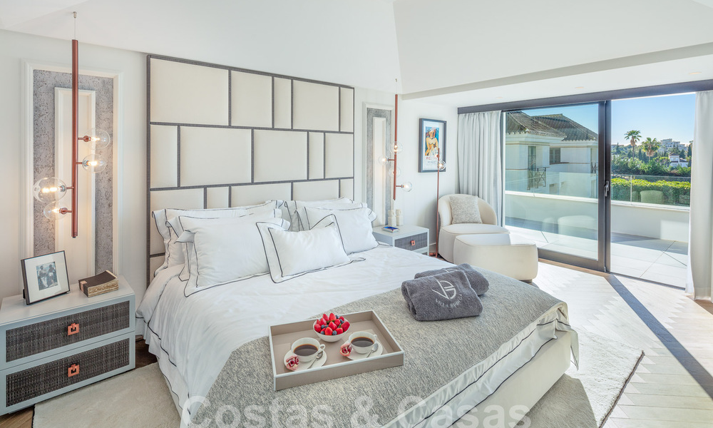 Superior renovated modern-style villa for sale in the heart of Nueva Andalucia' golf valley, Marbella 56042