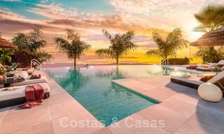 New development consisting of townhouses for sale, a stone's throw from the Golf Club in Mijas Costa, Costa del Sol 55618 