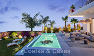 New development consisting of townhouses for sale, a stone's throw from the Golf Club in Mijas Costa, Costa del Sol 55619 