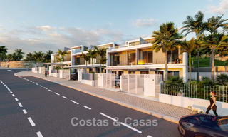 New development of 10 boutique homes for sale with stunning golf and sea views and private pool west of Estepona town centre 56286 