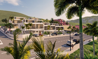 New development of 10 boutique homes for sale with stunning golf and sea views and private pool west of Estepona town centre 56288 
