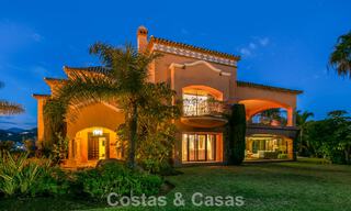 Prestigious luxury villa for sale in a classic Spanish style with sea views in La Quinta in Marbella - Benahavis 56522 