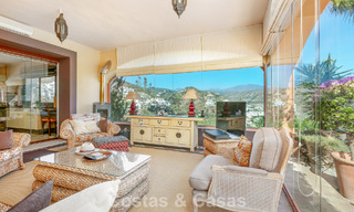 Prestigious luxury villa for sale in a classic Spanish style with sea views in La Quinta in Marbella - Benahavis 56531 