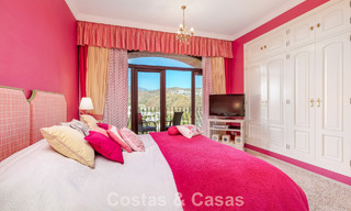 Prestigious luxury villa for sale in a classic Spanish style with sea views in La Quinta in Marbella - Benahavis 56541 