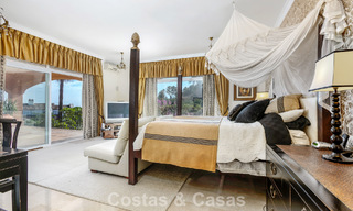 Prestigious luxury villa for sale in a classic Spanish style with sea views in La Quinta in Marbella - Benahavis 56548 