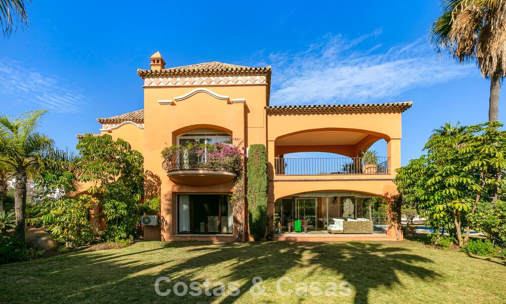 Prestigious luxury villa for sale in a classic Spanish style with sea views in La Quinta in Marbella - Benahavis 56556