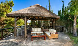 Prestigious luxury villa for sale in a classic Spanish style with sea views in La Quinta in Marbella - Benahavis 56559 