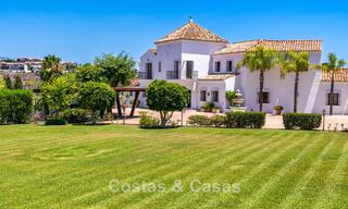 Luxury Andalusian-style villa surrounded by greenery on a large plot in Marbella - Estepona 56299 