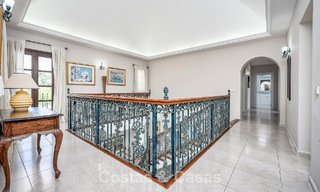 Luxury Andalusian-style villa surrounded by greenery on a large plot in Marbella - Estepona 56327 