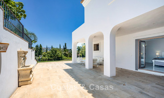 Luxury Andalusian-style villa surrounded by greenery on a large plot in Marbella - Estepona 56349 