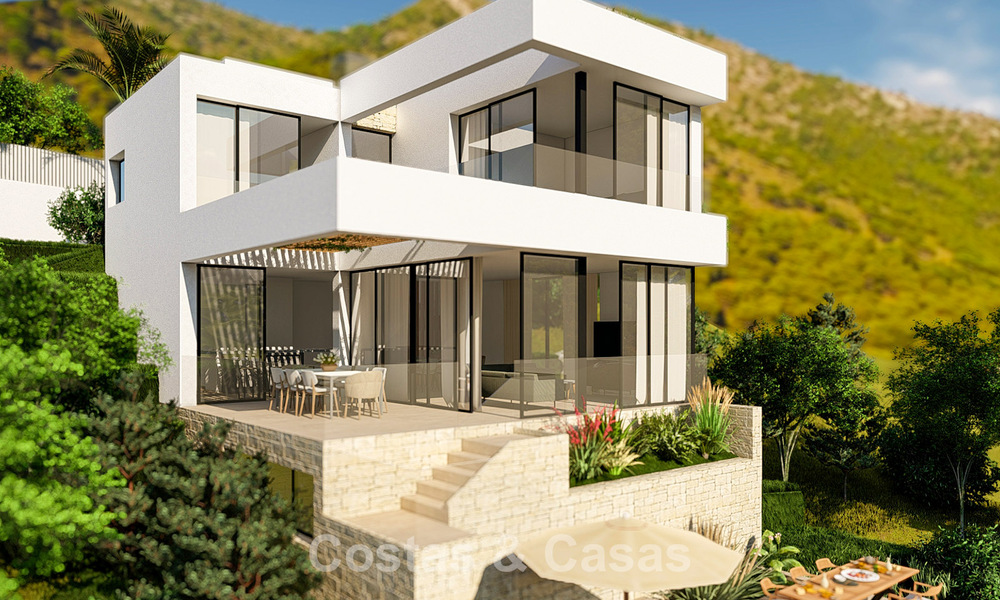 Luxury villa for sale with stunning panoramic sea views in Mijas, Costa del Sol 56272