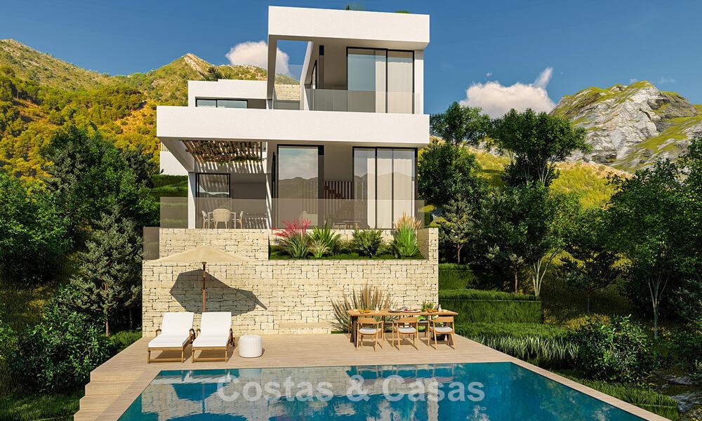 Luxury villa for sale with stunning panoramic sea views in Mijas, Costa del Sol 56274