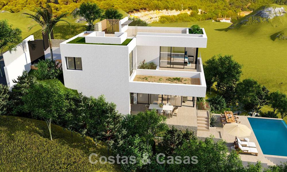 Luxury villa for sale with stunning panoramic sea views in Mijas, Costa del Sol 56275