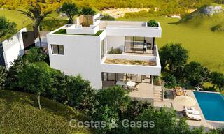 Luxury villa for sale with stunning panoramic sea views in Mijas, Costa del Sol 56275 