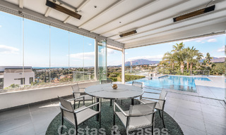Contemporary luxury villa for sale with sea views in five-star golf resort in Marbella - Benahavis 56759 