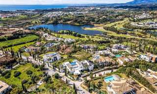 Contemporary luxury villa for sale with sea views in five-star golf resort in Marbella - Benahavis 56760 