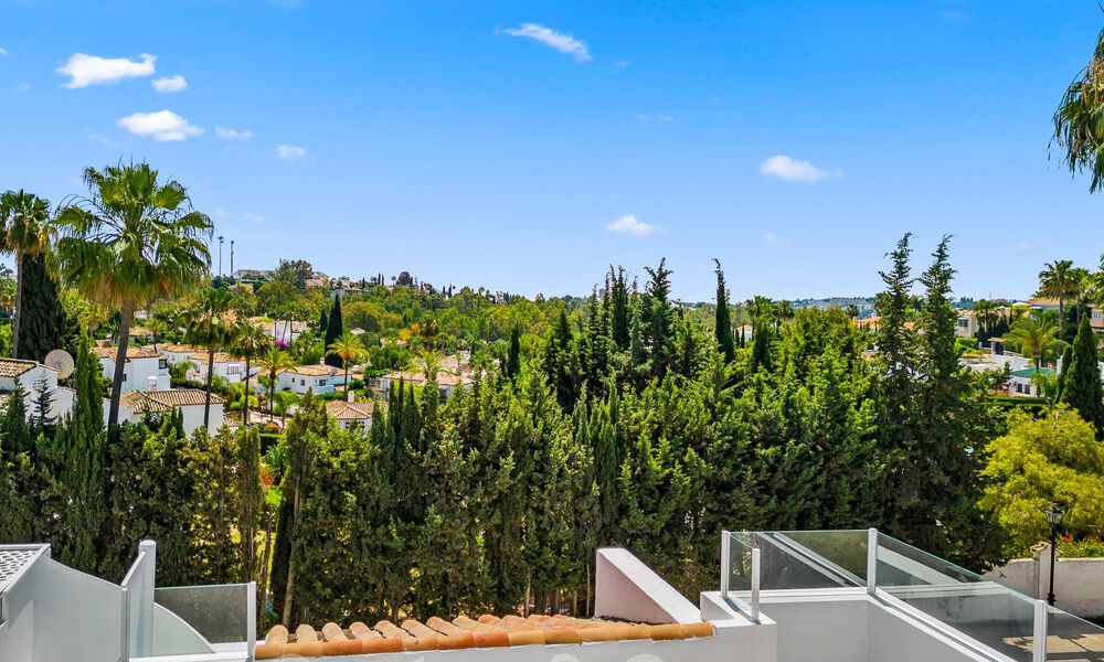 Modern refurbished penthouse for sale in Nueva Andalucia's golf valley, Marbella 56690
