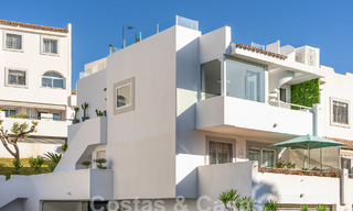 Modern refurbished penthouse for sale in Nueva Andalucia's golf valley, Marbella 56693 