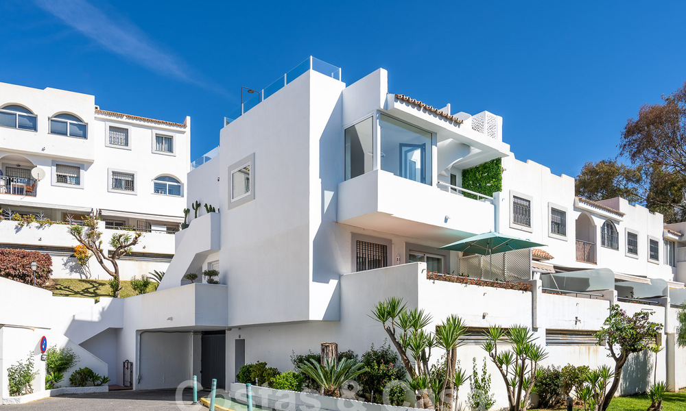 Modern refurbished penthouse for sale in Nueva Andalucia's golf valley, Marbella 56696