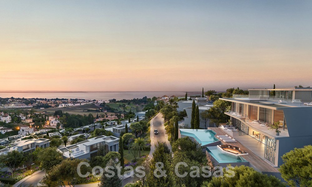 Lamborghini villas for sale in Marbella - Benahavis in a gated resort 56103