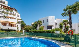 Highly refurbished Scandinavian-style luxury penthouse for sale with spacious terrace, on Marbella's Golden Mile 56810 