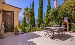 Spanish luxury villa for sale with panoramic sea views in a gated community in the hills of Marbella 57349 